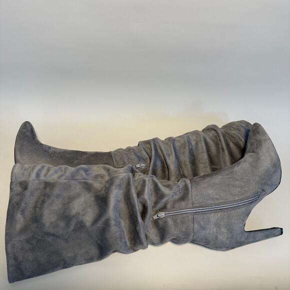 Charlotte Russe Wink Below Knee Suede Boots Sz8 - Picture 3 of 8